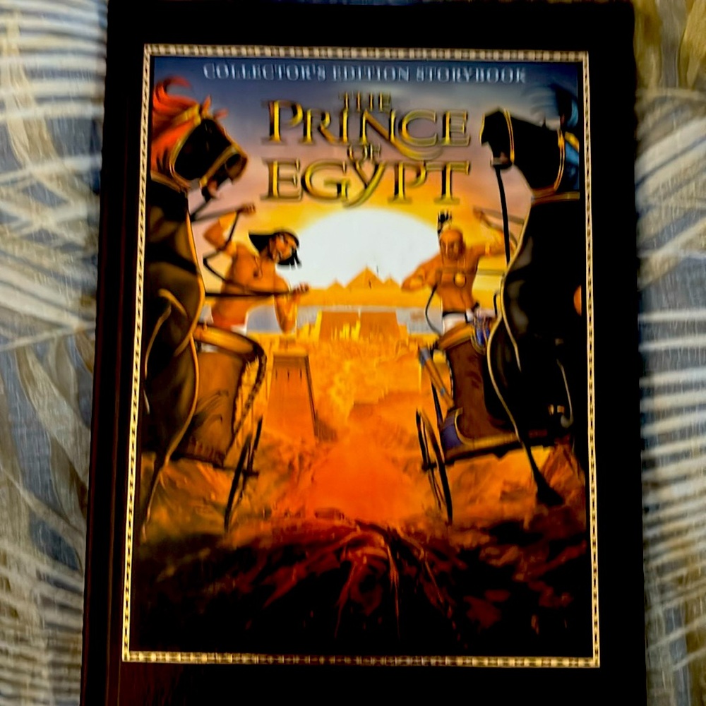 Prince of Egypt hardcover book